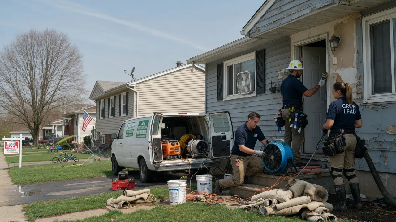Flood Cleanup in Mooreland, OK near me
